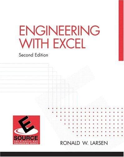Tapa de Engineering with Excel (2nd Edition) (ESource Series)
