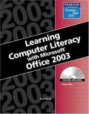 Tapa de Learning Series (DDC): Learning Computer Literacy with Microsoft Office 2003 (DDC Learning Series)