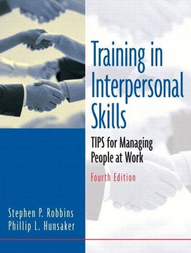 Tapa de Training in interpersonal skills