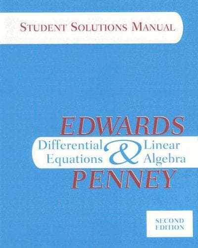 Tapa de Differential Equations & Linear Algebra