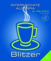 Tapa de Intermediate algebra for college students