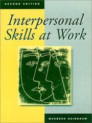 Tapa de Interpersonal skills at work