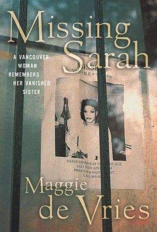 Tapa de Missing Sarah