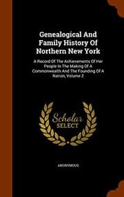 Tapa de Genealogical And Family History Of Northern New York