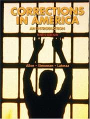 Tapa de Corrections in America and Student Resource CD Package