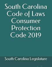 Tapa de South Carolina Code of Laws Consumer Protection Code 2019