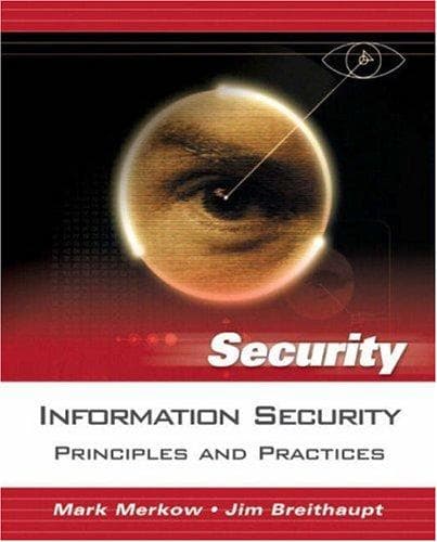 Tapa de Principles of information security