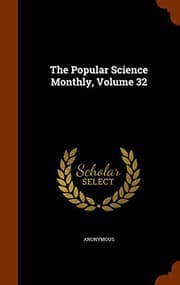 Tapa de The Popular Science Monthly, Volume 32