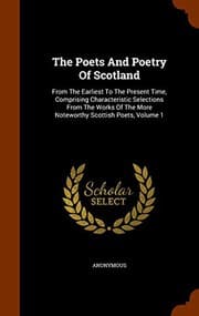 Tapa de The Poets And Poetry Of Scotland