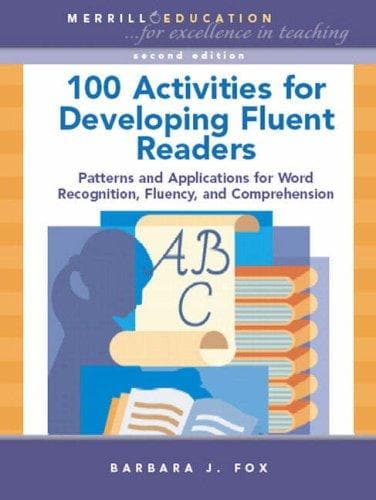 Tapa de 100 Activities for Developing Fluent Readers