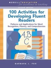 Tapa de 100 Activities for Developing Fluent Readers