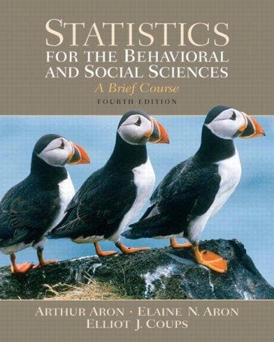 Tapa de Statistics for the Behavioral and Social Sciences (4th Edition)