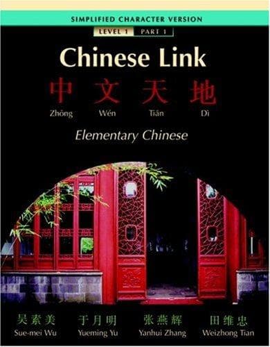 Tapa de Chinese Link Simplified Level 1/Part 1