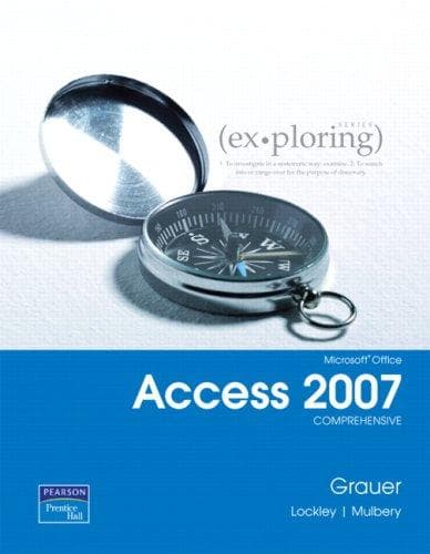 Tapa de Exploring Microsoft Office Access 2007 Comprehensive 1/e (Exploring Series)