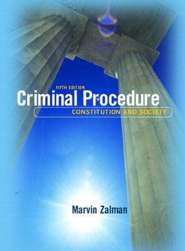 Tapa de Criminal Procedure