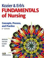 Tapa de KOZIER& ERBS FUNDMTLS OF NURSG & PH REAL NURSING PACKAGE