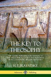 Tapa de The Key to Theosophy