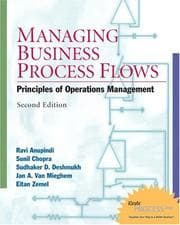 Tapa de Managing Business Process Flows