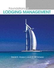 Tapa de Foundations of Lodging Management