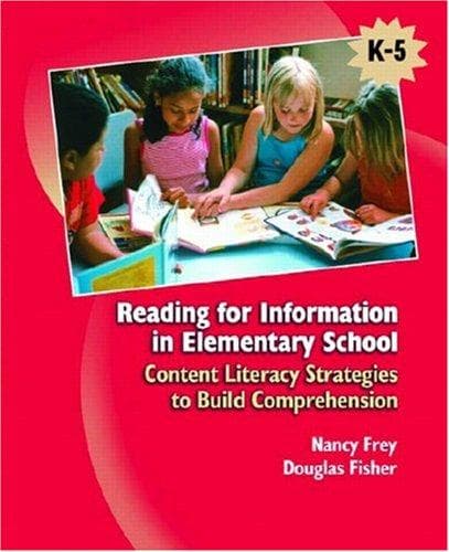 Tapa de Reading for Information in Elementary School