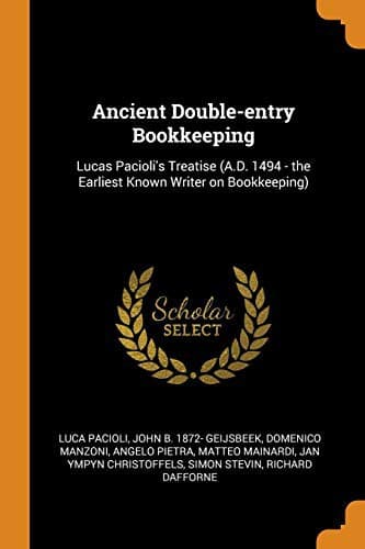 Tapa de Ancient Double-Entry Bookkeeping