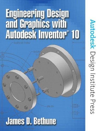 Tapa de Engineering Design and Graphics with Autodesk Inventor(R) 10