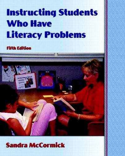 Tapa de Instructing Students Who Have Literacy Problems (5th Edition)