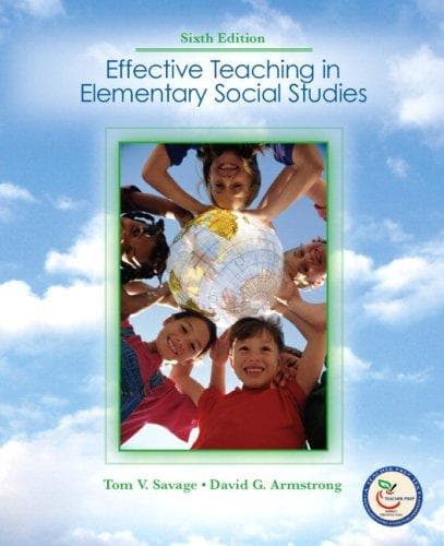 Tapa de Effective Teaching in Elementary Social  Studies (6th Edition)