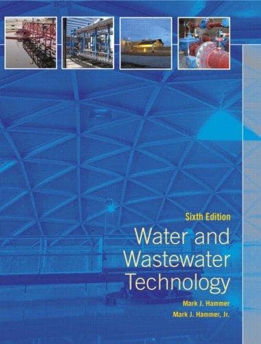 Tapa de Water and Wastewater Technology (6th Edition)