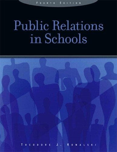 Tapa de Public Relations in Schools (4th Edition)