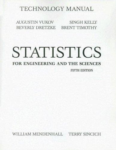 Tapa de Statistics for Engineering & the Sciences