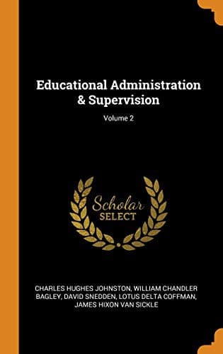 Tapa de Educational Administration & Supervision; Volume 2