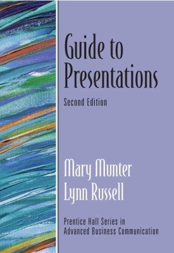 Tapa de Guide to Presentations (2nd Edition) (Prentice Hall Guides to Advanced Communication)