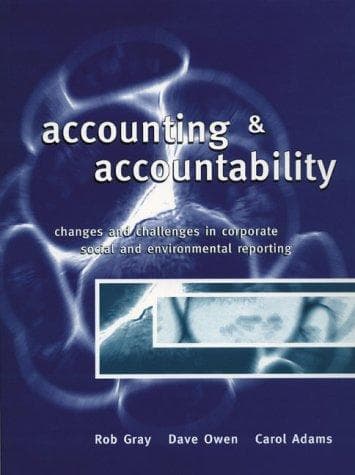 Tapa de Accounting and accountability