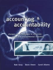 Tapa de Accounting and accountability