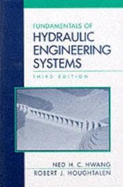 Tapa de Fundamentals of hydraulic engineering systems