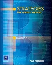 Tapa de Strategies for Correct Writing
