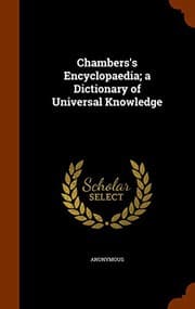 Tapa de Chambers's Encyclopaedia; a Dictionary of Universal Knowledge