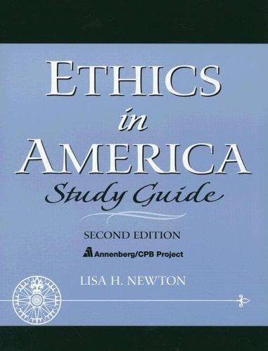 Tapa de Ethics in America Source Reader