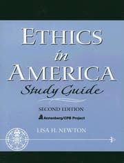 Tapa de Ethics in America Source Reader
