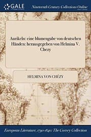 Tapa de Aurikeln : eine blumengabe von deutschen Händen