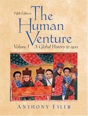Tapa de The Human Venture, Vol. 1
