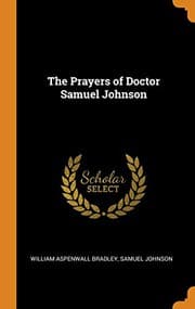 Tapa de The Prayers of Doctor Samuel Johnson