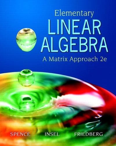 Tapa de Elementary Linear Algebra (2nd Edition)