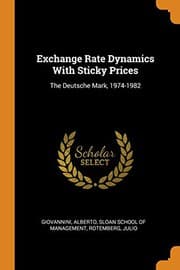Tapa de Exchange Rate Dynamics With Sticky Prices