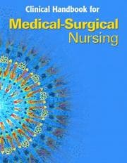 Tapa de Medical Surgical Nursing Clinical Manual (4th Edition) (Medical Surgical Nursing)