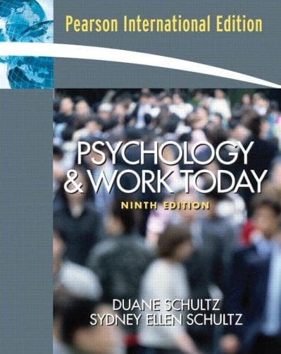 Tapa de Psychology and Work Today