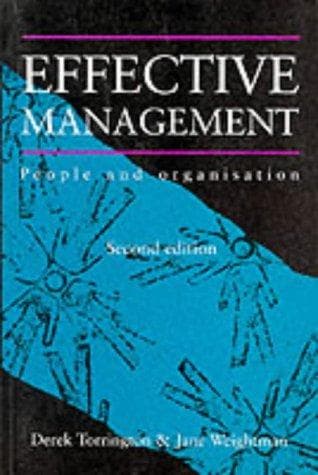 Tapa de Effective management