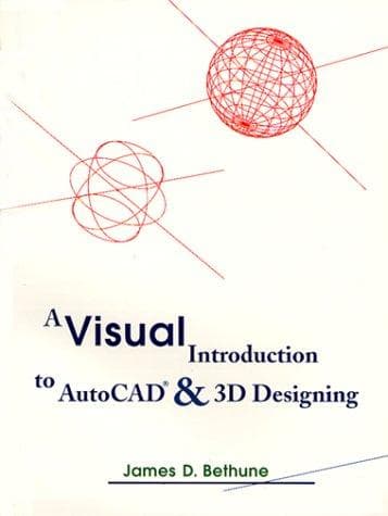Tapa de A visual introduction to AutoCAD and 3D designing