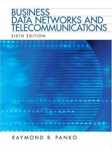 Tapa de Business Data Networks and Telecommunications (6th Edition)
